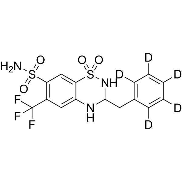 (Rac)-Bendroflumethiazide-d5 1330183-13-5